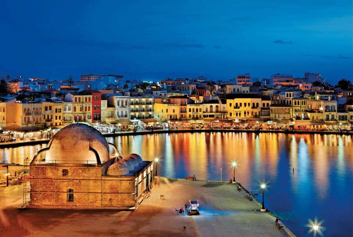 Chania, major tourist destination in Crete