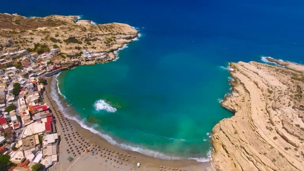 Car Hire Heraklion to Matala Beach and Caves